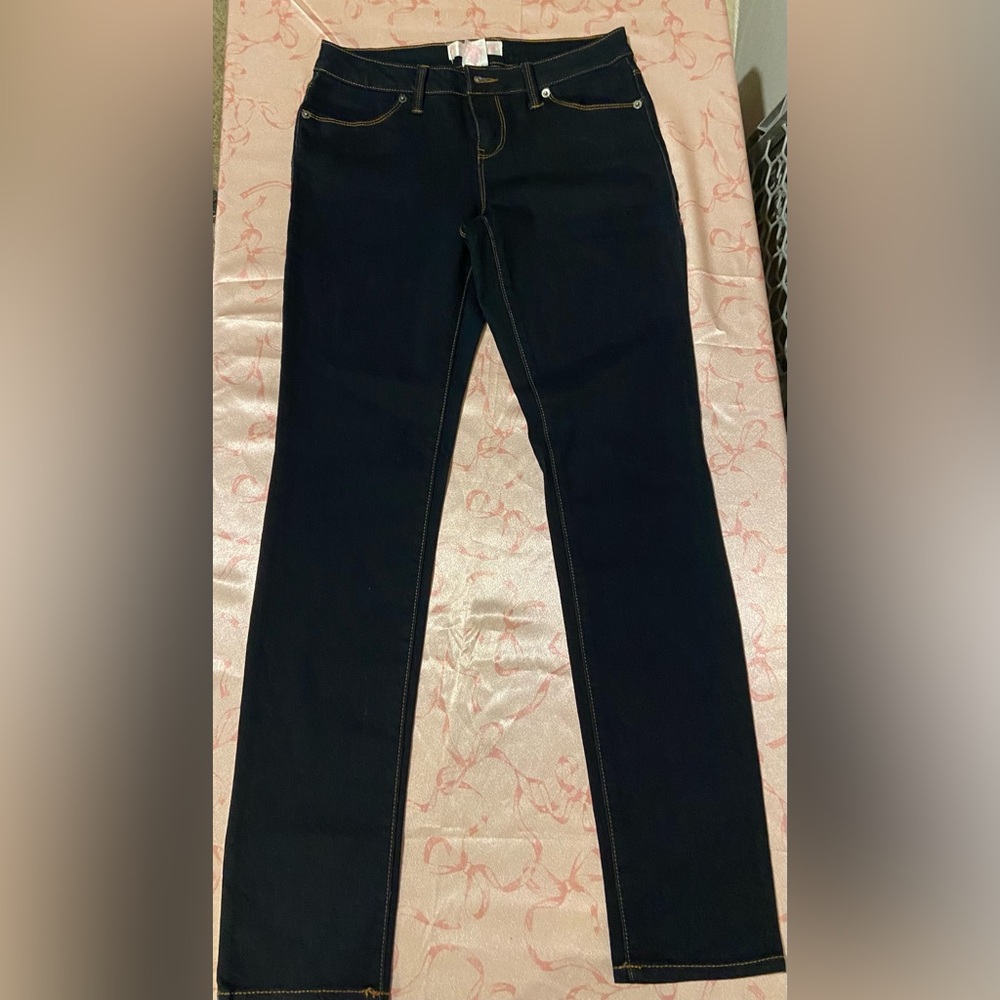 No Boundaries Women's Dark Blue Skinny Jeans